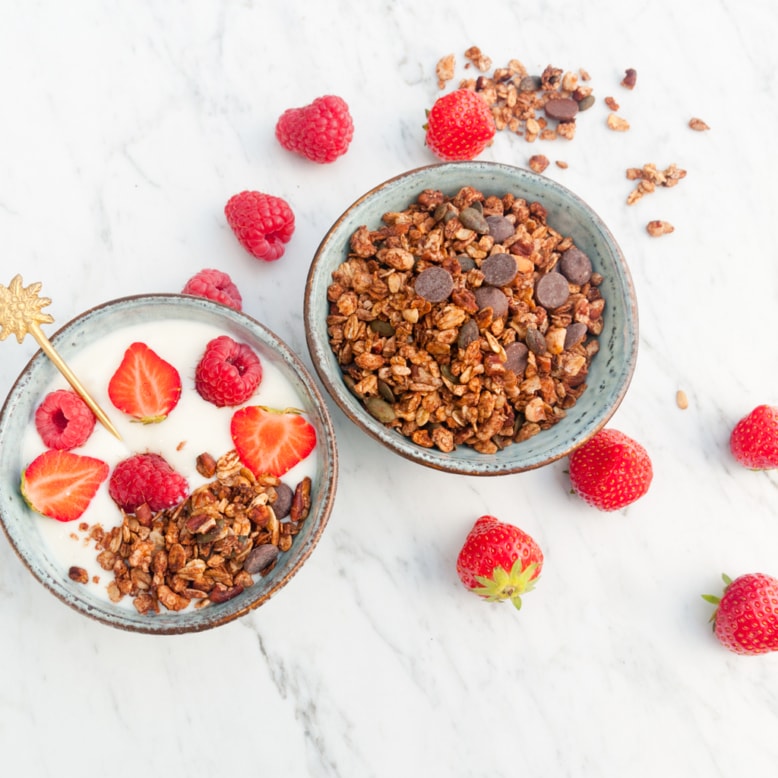 Chocolade granola