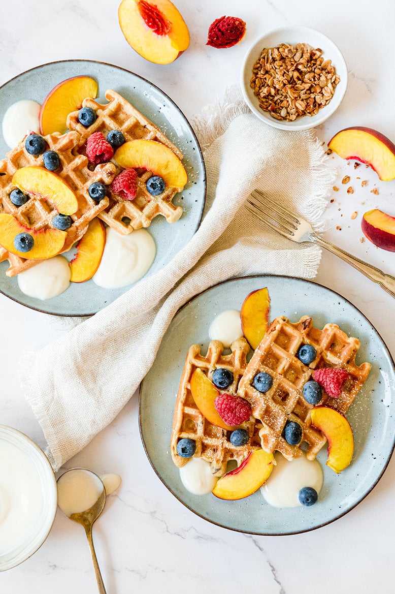 Nectarine-wafel-Lieve-x-FoodLove-nectarinepannenkoek-blog