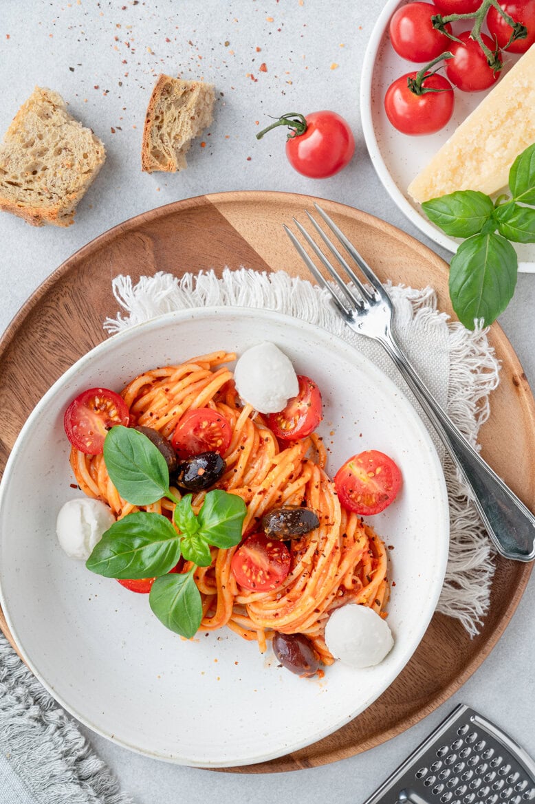 Spaghetti geroosterde tomatensaus - blog-6876