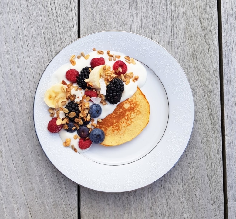 Yoghurt pannenkoekjes met havermout