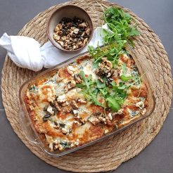 Veggie pompoenlasagne