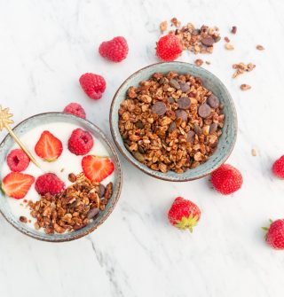 Chocolade granola