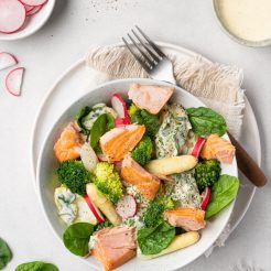 Krieltjessalade zalm-3382