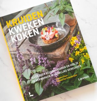 Cover boek Kruiden Kweken Koken van Kruiden Klaus en Michiel Van Colenberghe