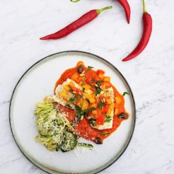 Schelvis Arrabbiata