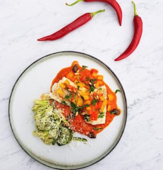 Schelvis Arrabbiata