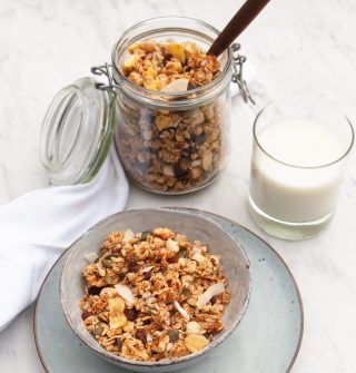 Tropical granola
