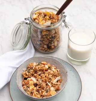 Tropical granola