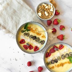 ananassmoothie - vierkant