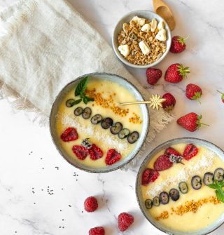 ananassmoothie - vierkant