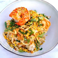 Pad Thai boordevol groentjes