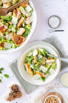 Pasta caesar salade